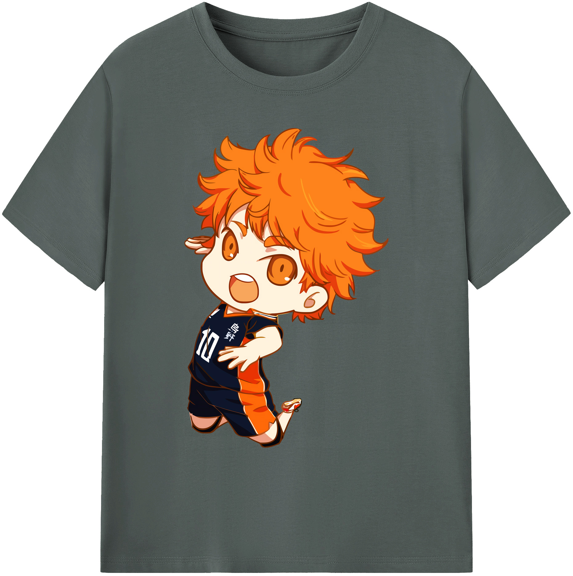 （画像用） ハイキュー!! Haikyu!! 綿100％ メンズ半袖Tシャツ｜肌触りやわらか＆通気性